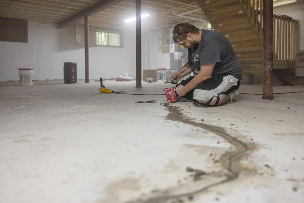 Basement Floor Repair in Clear Lake City, TX